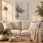 Snowy Cedar and Winterberry Wall Art
