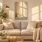 Window Light Cross Christian Wall Art
