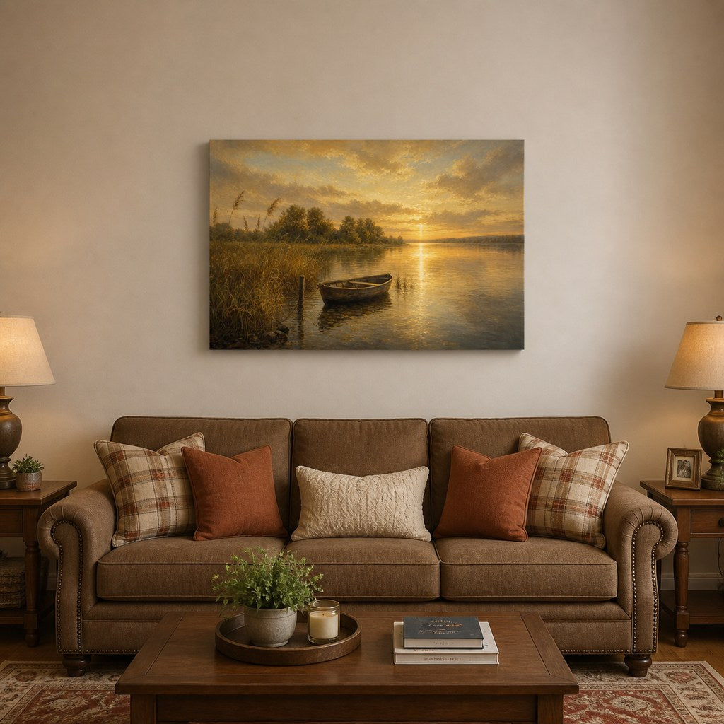Still Waters Christian Landscape Wall Art