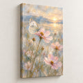 Butterfly and Cosmos Meadow Wall Art — gallery-wrapped canvas print