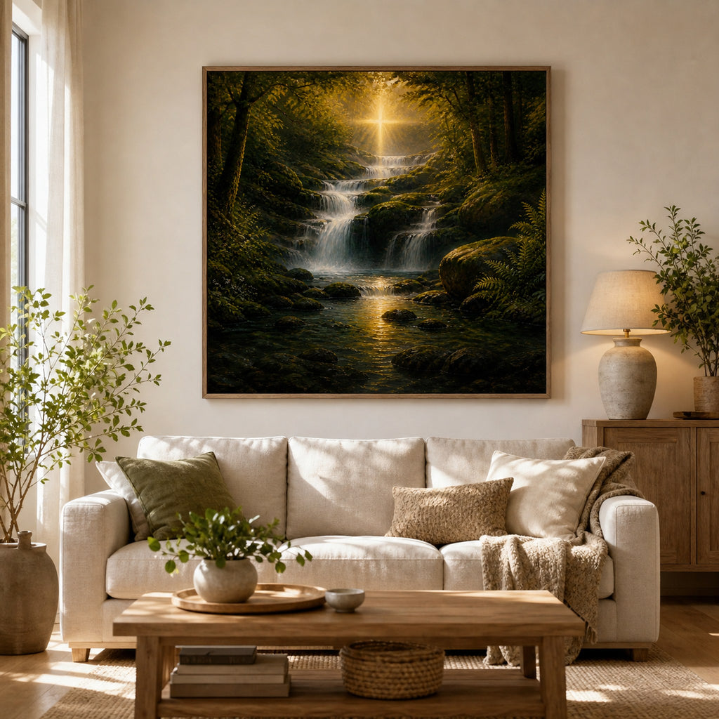 Living Water Christian Wall Art