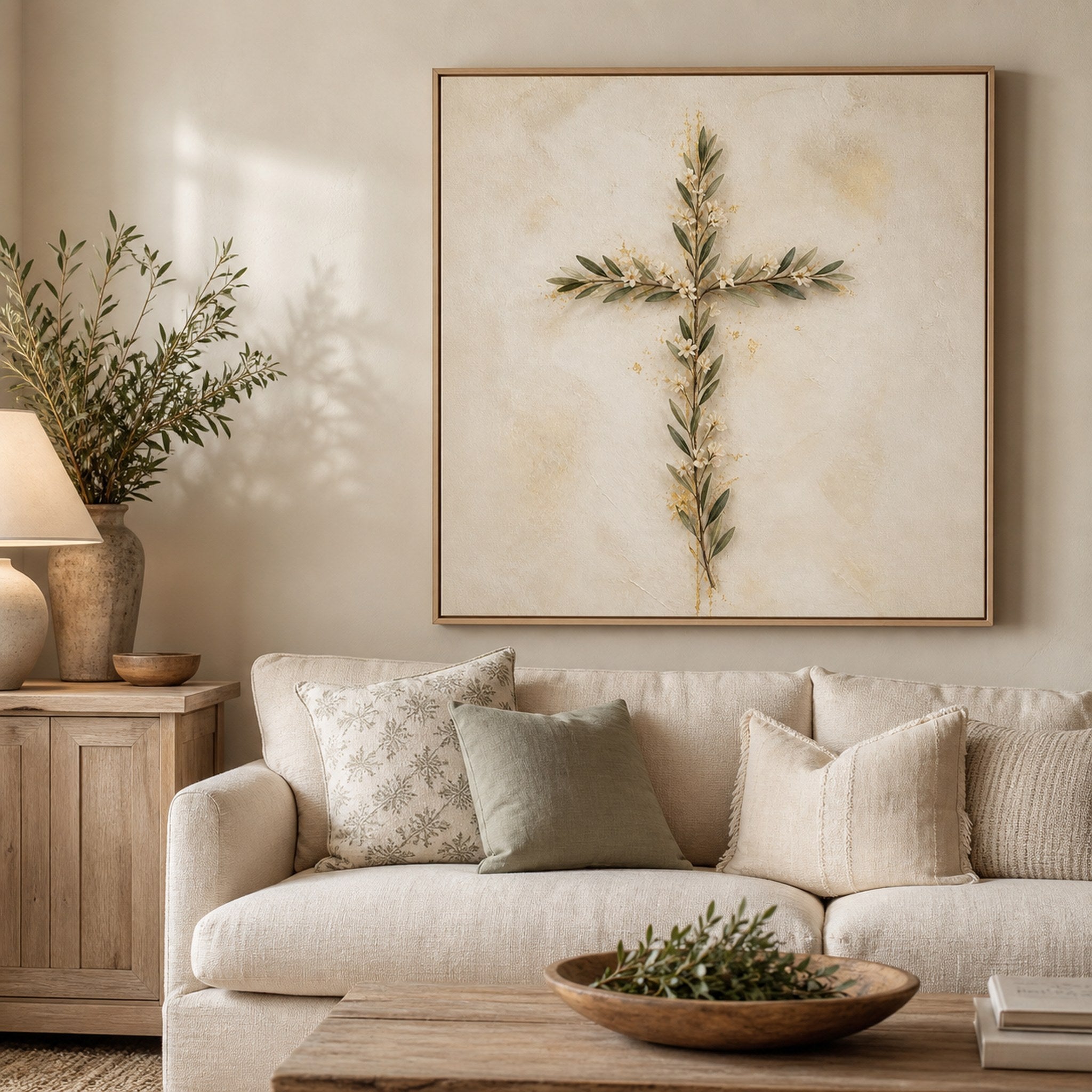 The Quiet Cross Christian Wall Art
