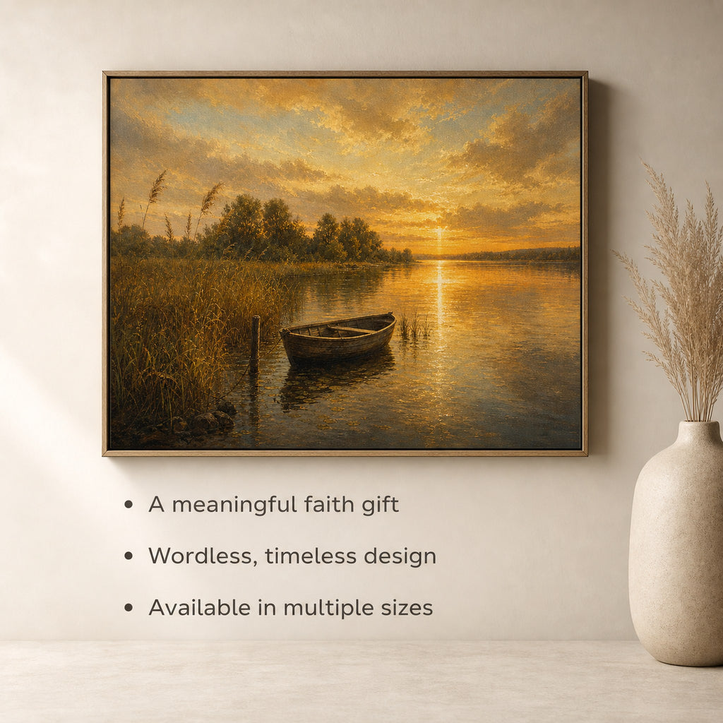 Still Waters Christian Landscape Wall Art