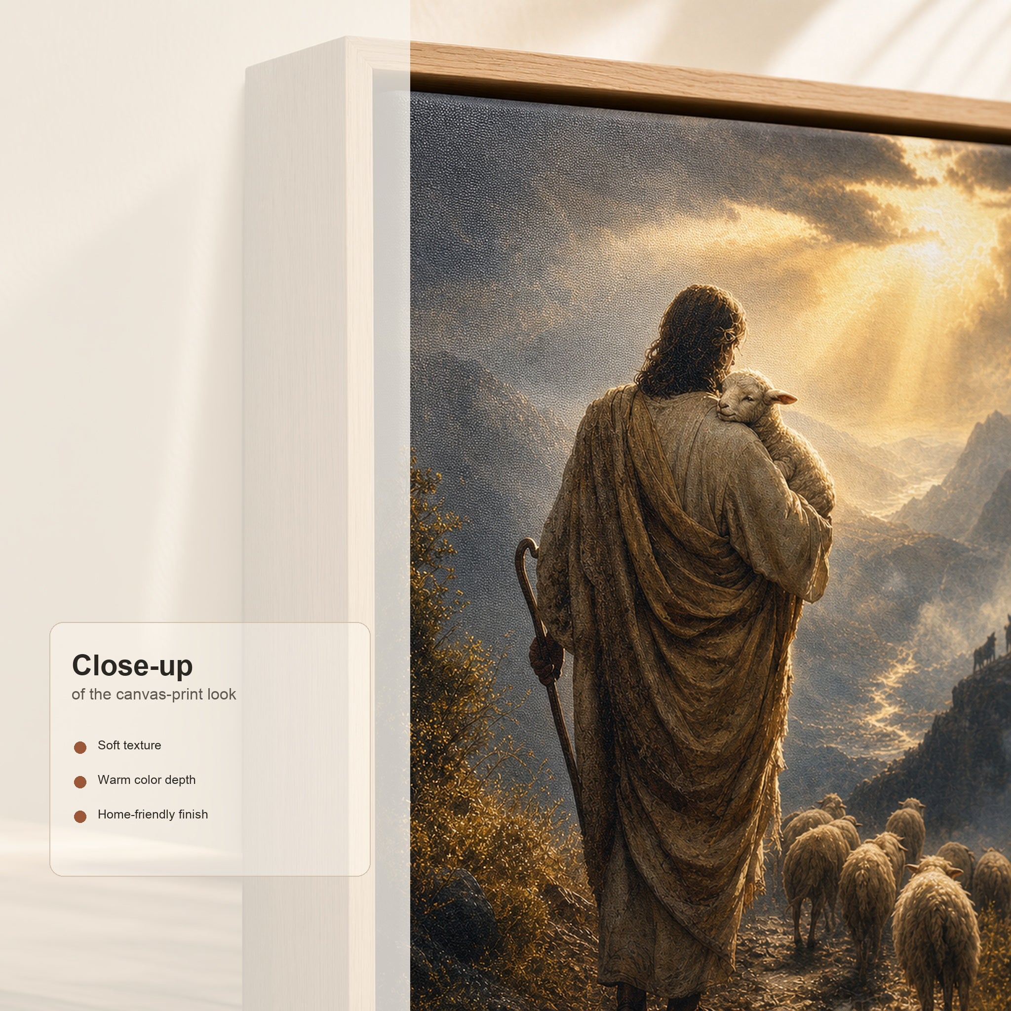 Through Every Valley Christian Wall Art