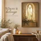 Sacred Window Christian Wall Art