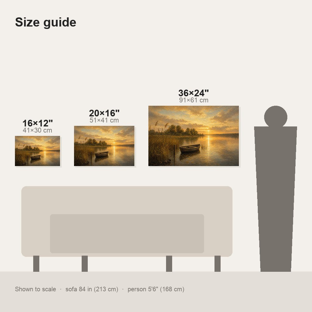 Still Waters Christian Landscape Wall Art