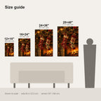 Christmas Stockings by the Fire Wall Art