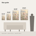 Butterfly and Cosmos Meadow Wall Art