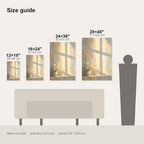 Window Light Cross Christian Wall Art
