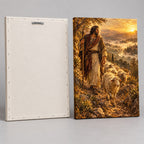 The Good Shepherd at Dawn Christian Wall Art