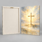Cross in the Light Christian Wall Art