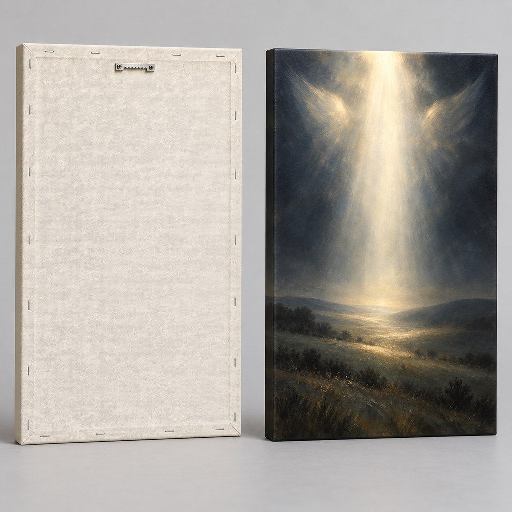 Light Over the Field Christmas Wall Art