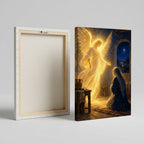 Angel Annunciation Christmas Wall Art