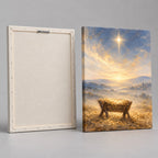 Star Over the Manger Christian Wall Art