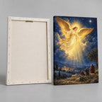Angel Over the Shepherds Christmas Wall Art