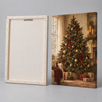 Vintage Christmas Tree Wall Art