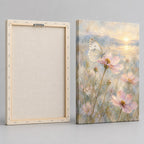 Butterfly and Cosmos Meadow Wall Art