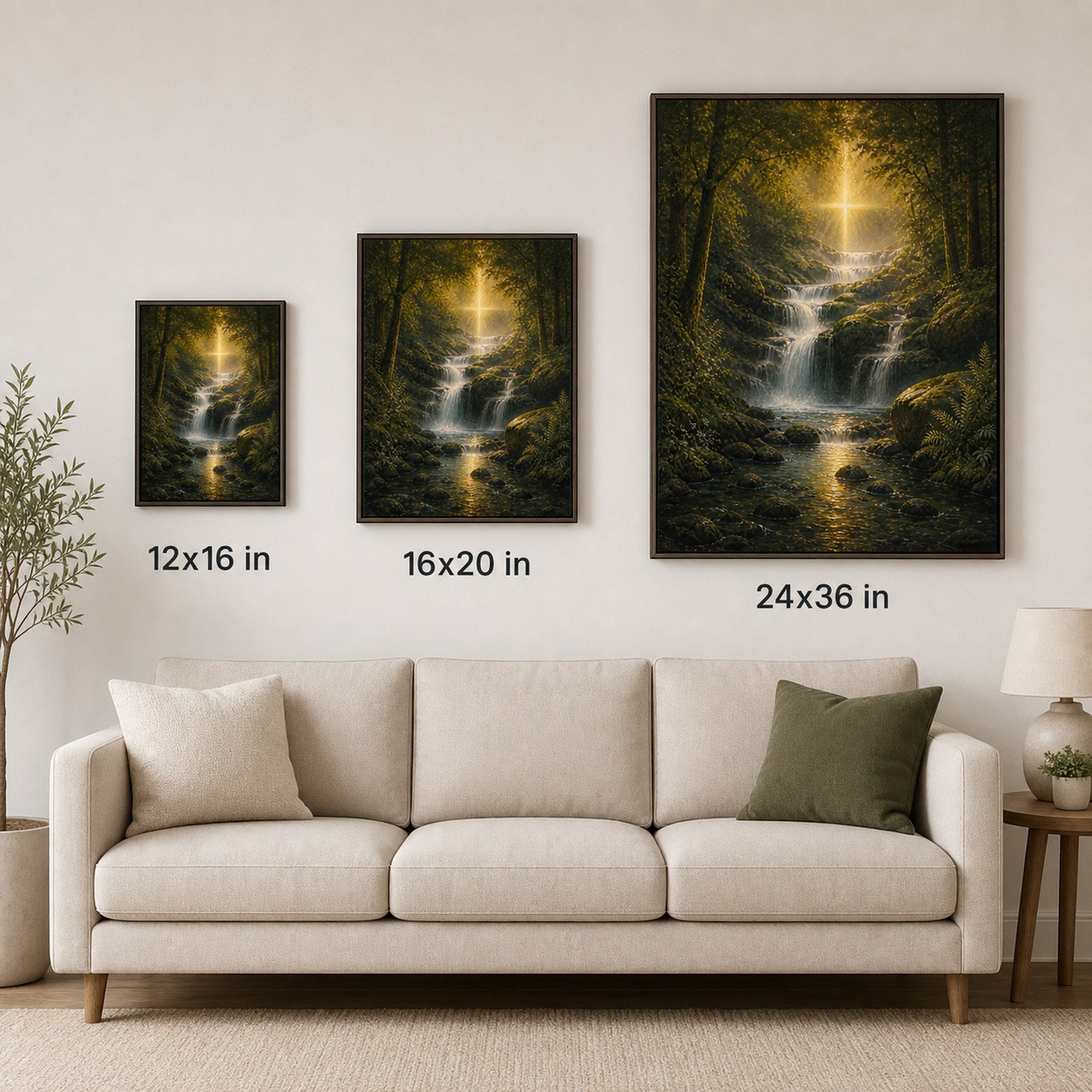 Living Water Christian Wall Art
