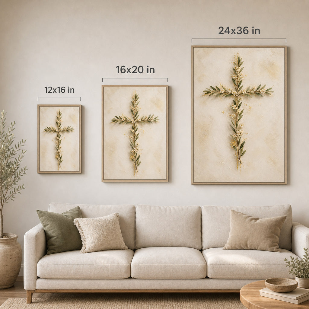 The Quiet Cross Christian Wall Art