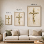 The Quiet Cross Christian Wall Art