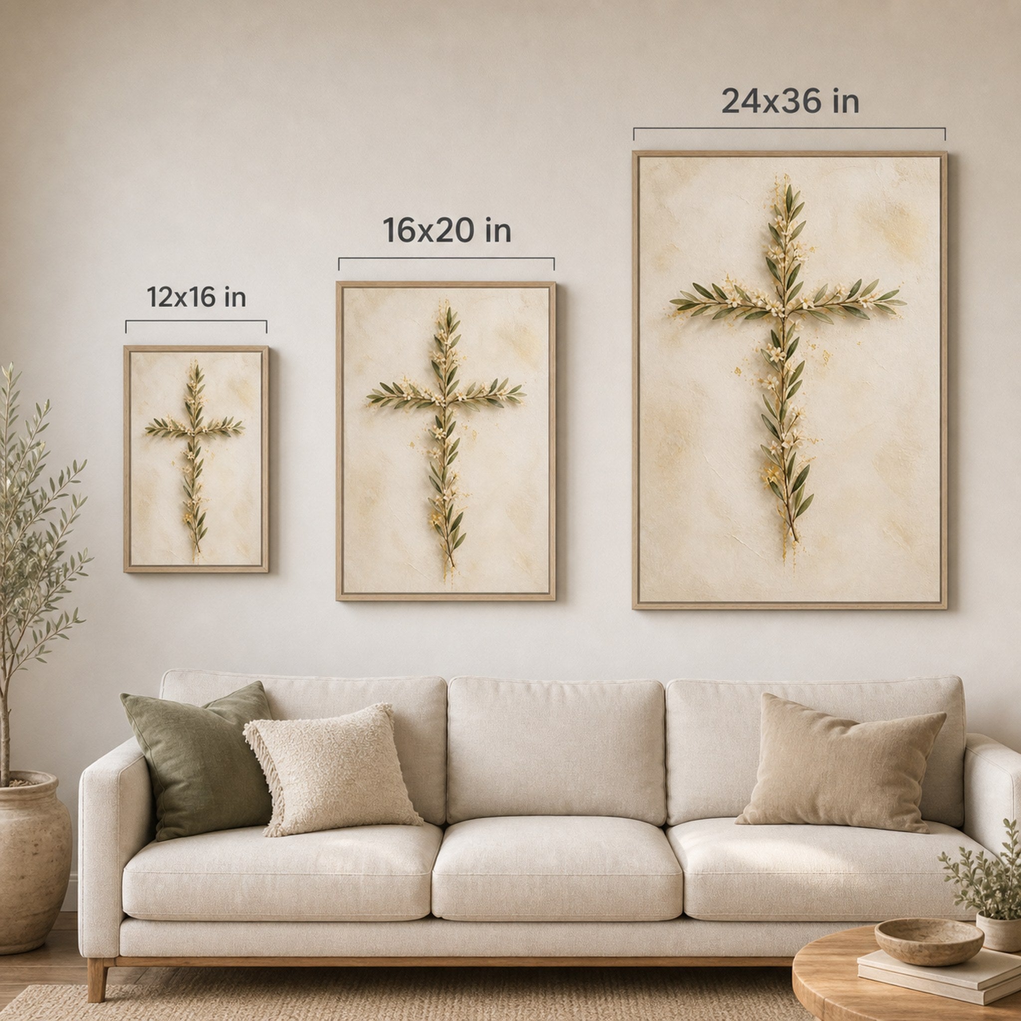 The Quiet Cross Christian Wall Art