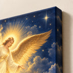 Angel Over the Shepherds Christmas Wall Art