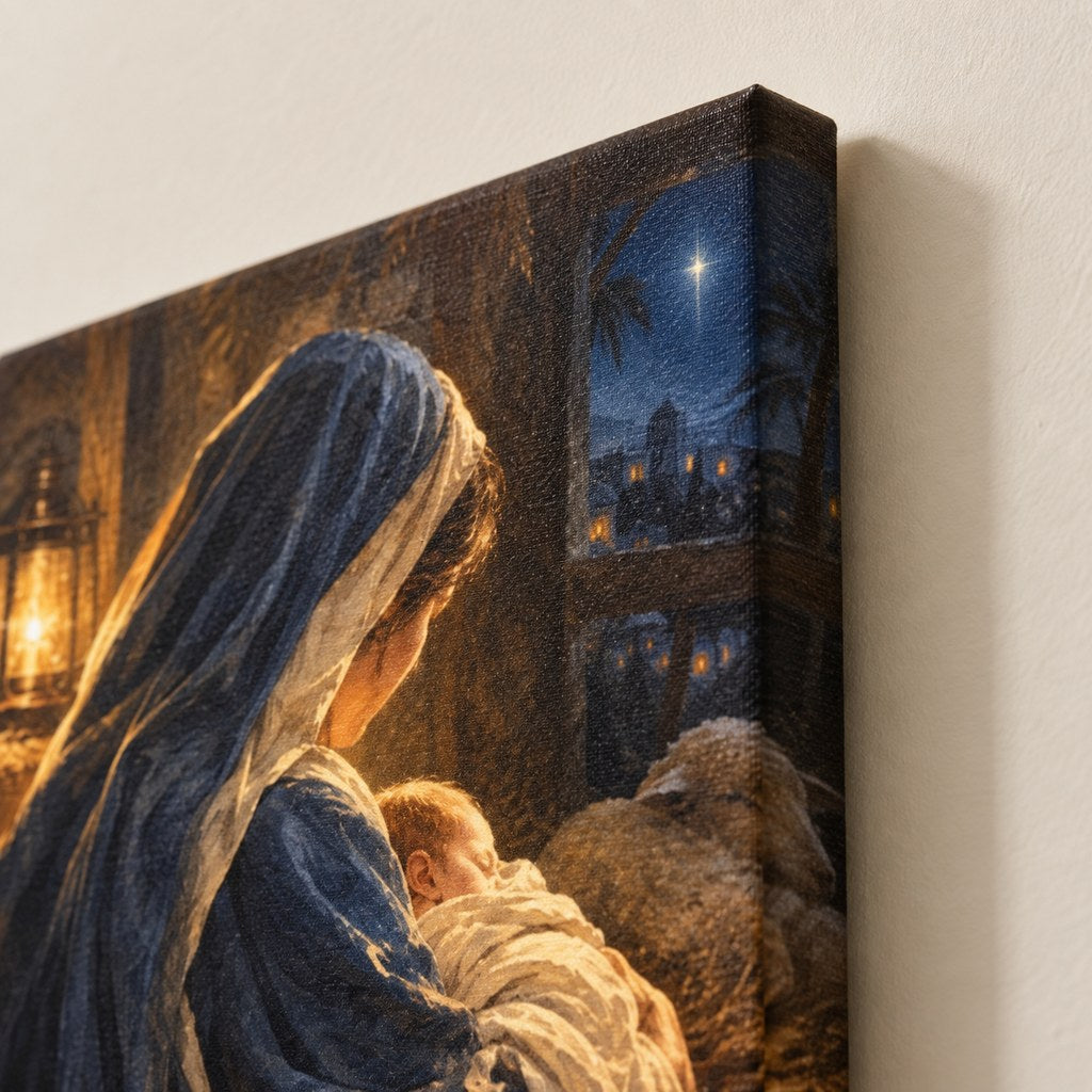 Madonna and Child Christmas Wall Art