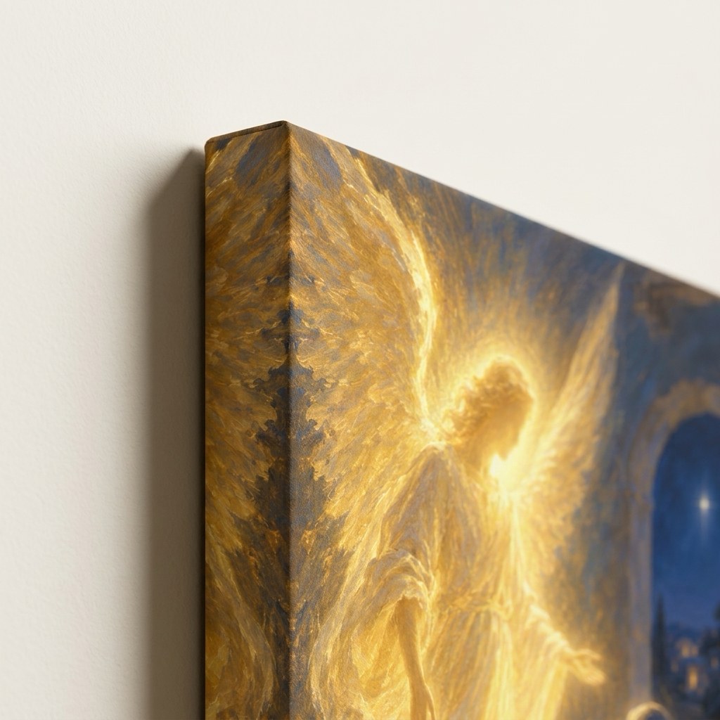 Angel Annunciation Christmas Wall Art