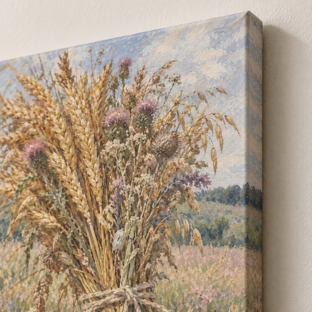 Wheat and Thistle Harvest Wall Art