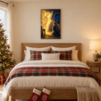 Angel Annunciation Christmas Wall Art