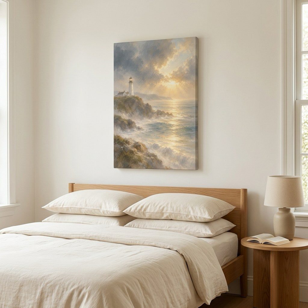 Lighthouse After the Storm Wall Art