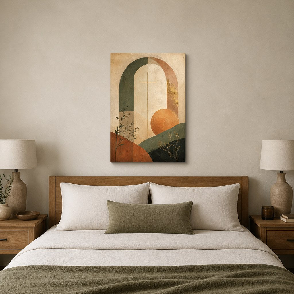 Modern Sanctuary Christian Wall Art