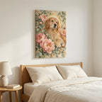 Guardian's Garden Christian Dog Wall Art