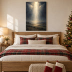 Light Over the Field Christmas Wall Art