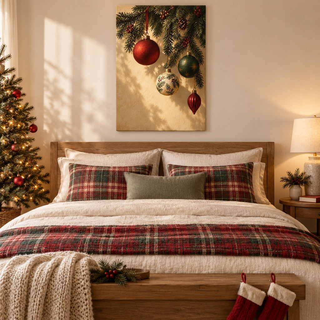 Christmas Ornaments Wall Art