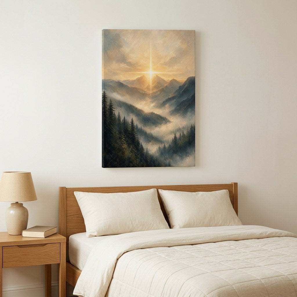 My Help Comes From the Mountains Christian Wall Art