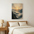 My Help Comes From the Mountains Christian Wall Art