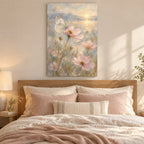 Butterfly and Cosmos Meadow Wall Art